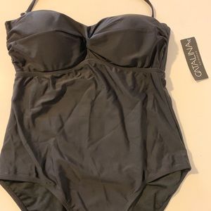 Catalina twist front one piece swimsuit